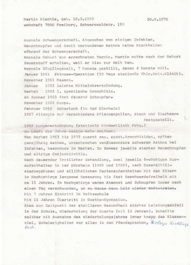 Mamas Bericht 1976